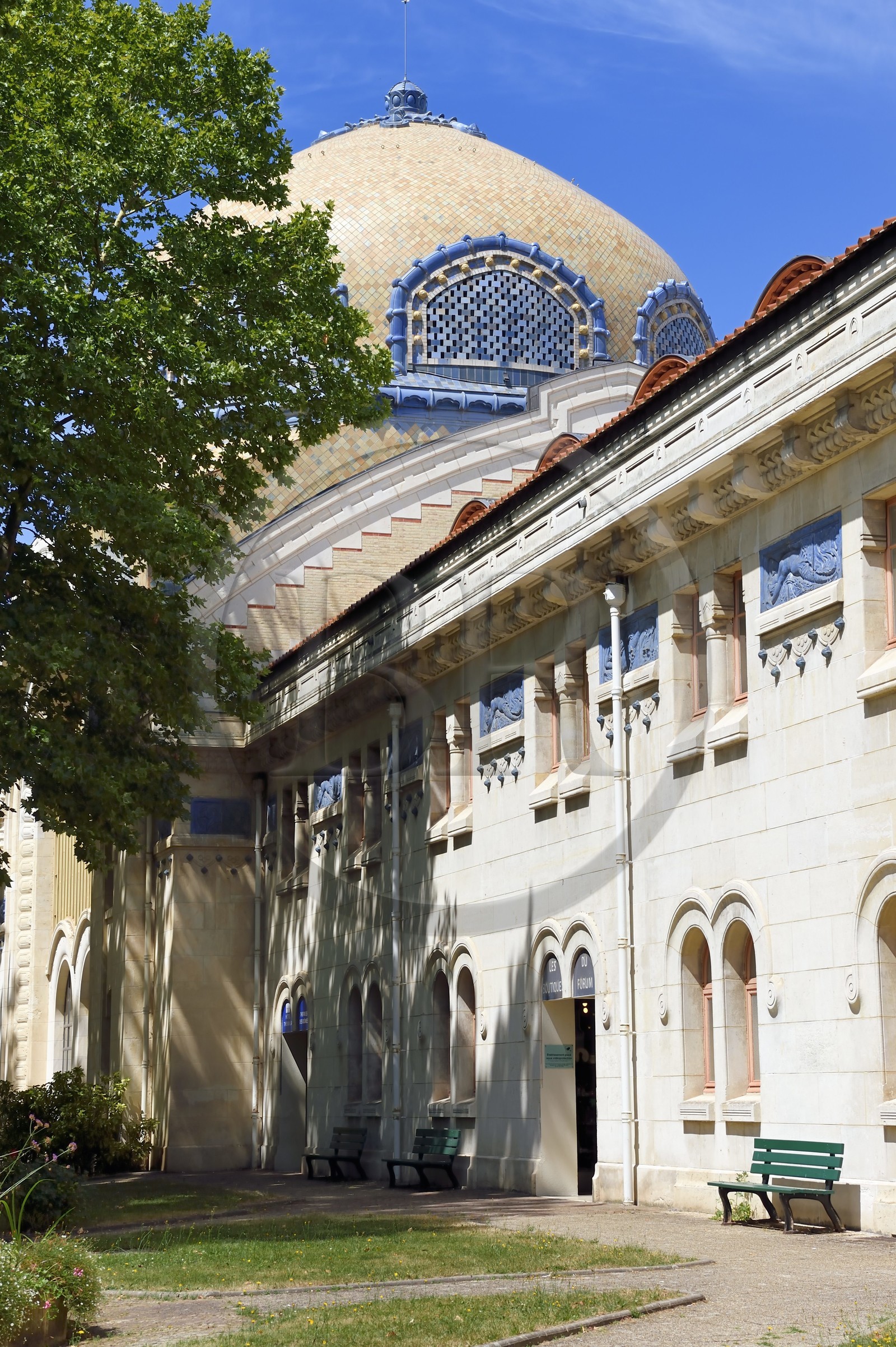 France, Allier (03), Vichy, Thermes des Dômes ou ancien Grand Établissement thermal