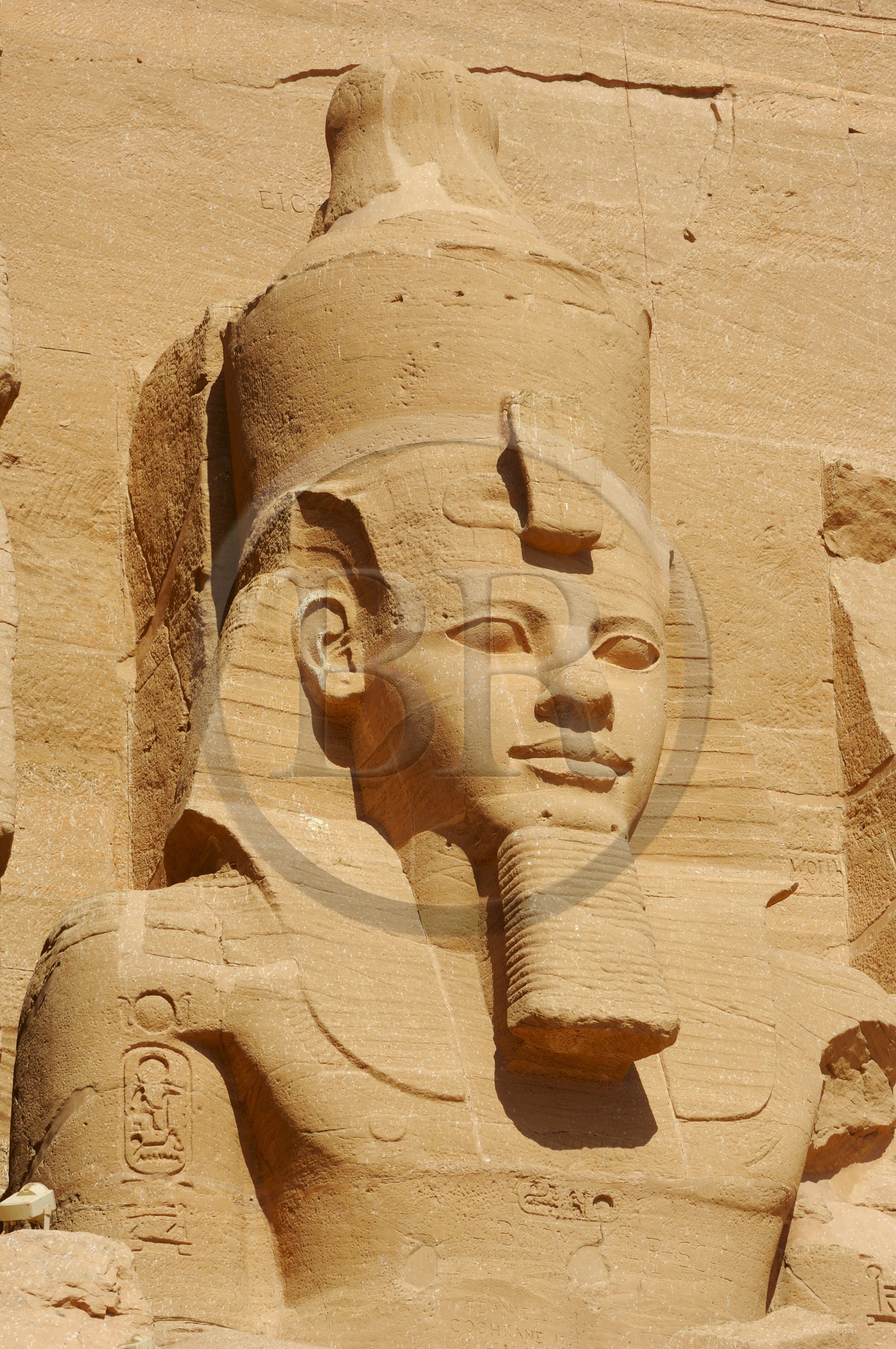 Egypte, Haute Egypte, Nubie, Abou Simbel, site classé Patrimoine Mondial de l'UNESCO, temple de Ramsès II