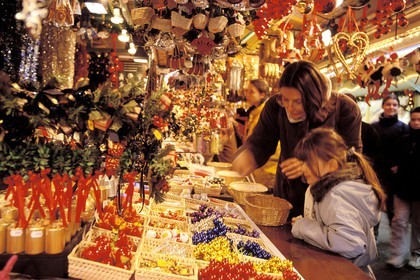 France, Bas-Rhin (67), marché de Noël à Strasbourg