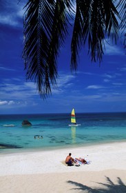 Thailand, gulf of Siam, island of Ko Samui, the Coral Cove beach