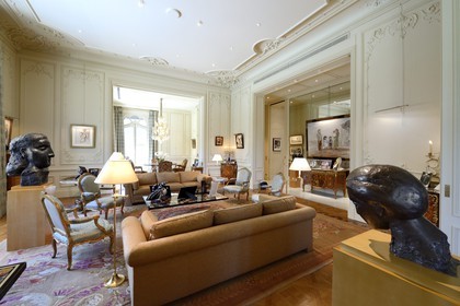 France, Alpes Maritimes, Cannes, the Villa La Californie where Picasso lived, today renamed the Pavillon de Flore by Marina Picasso, the living room