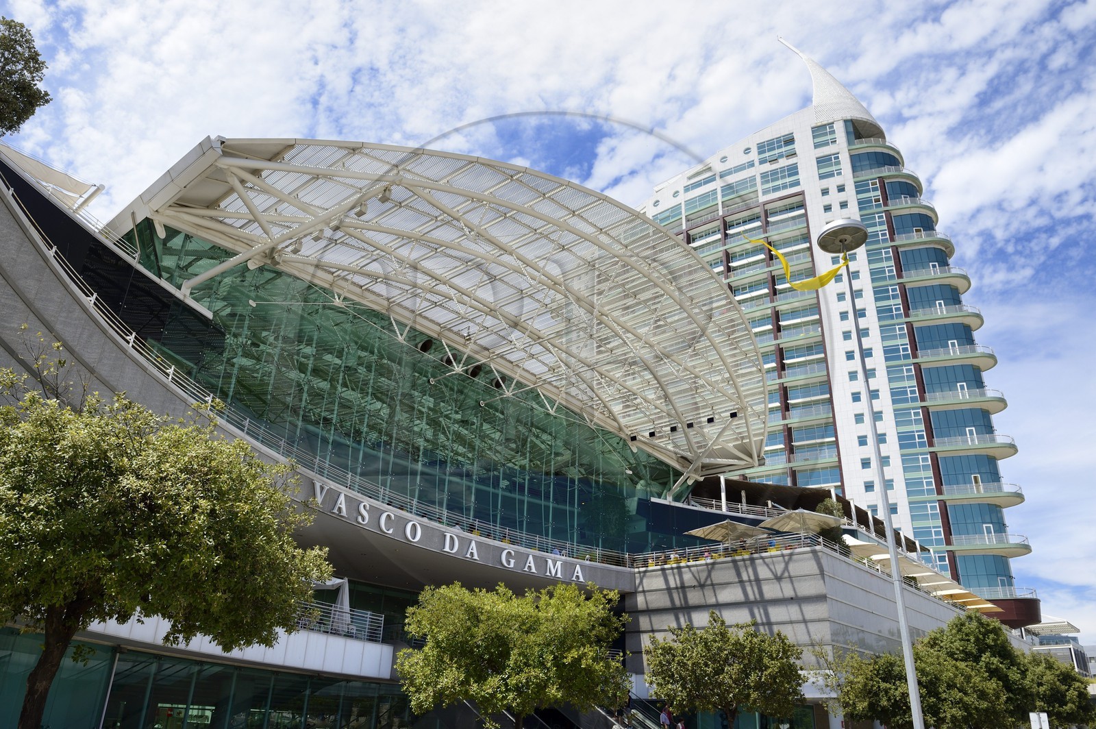 Portugal, Lisbonne, Parque das Nações (Parc des nations) construit pour l'exposition universelle de 1998, le centre commercial Vasco de Gama