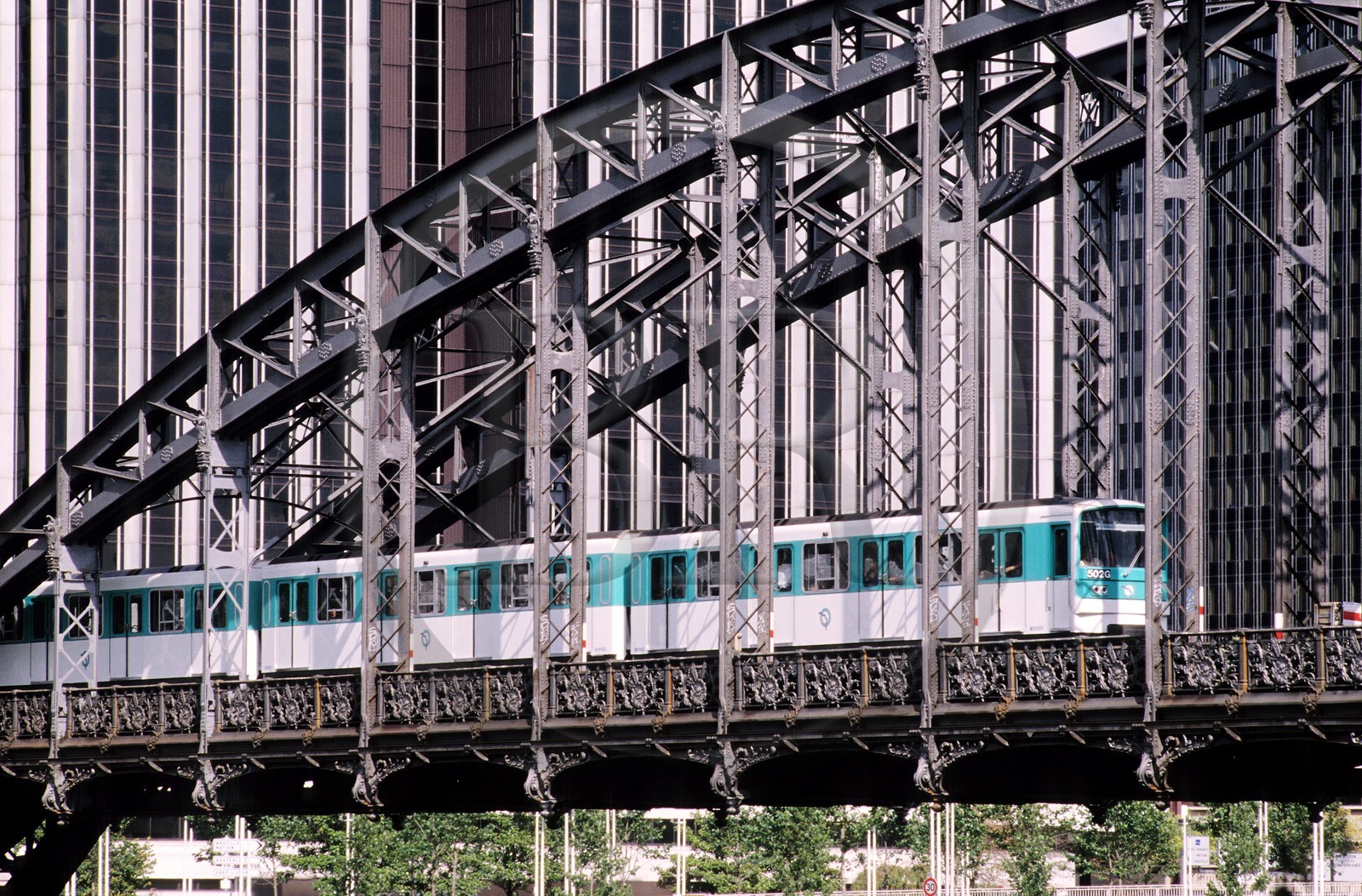France, Paris, aerial railway
