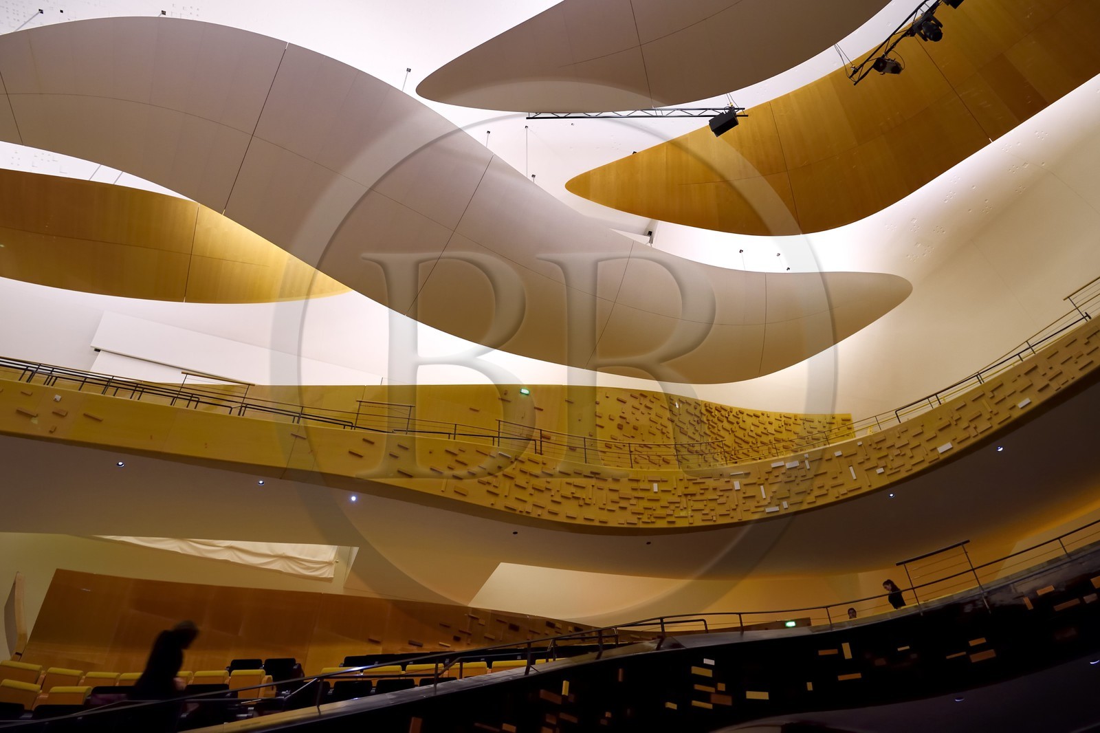 France, Paris (75), Le Philarmonie de Paris de l'architecte Jean Nouvel