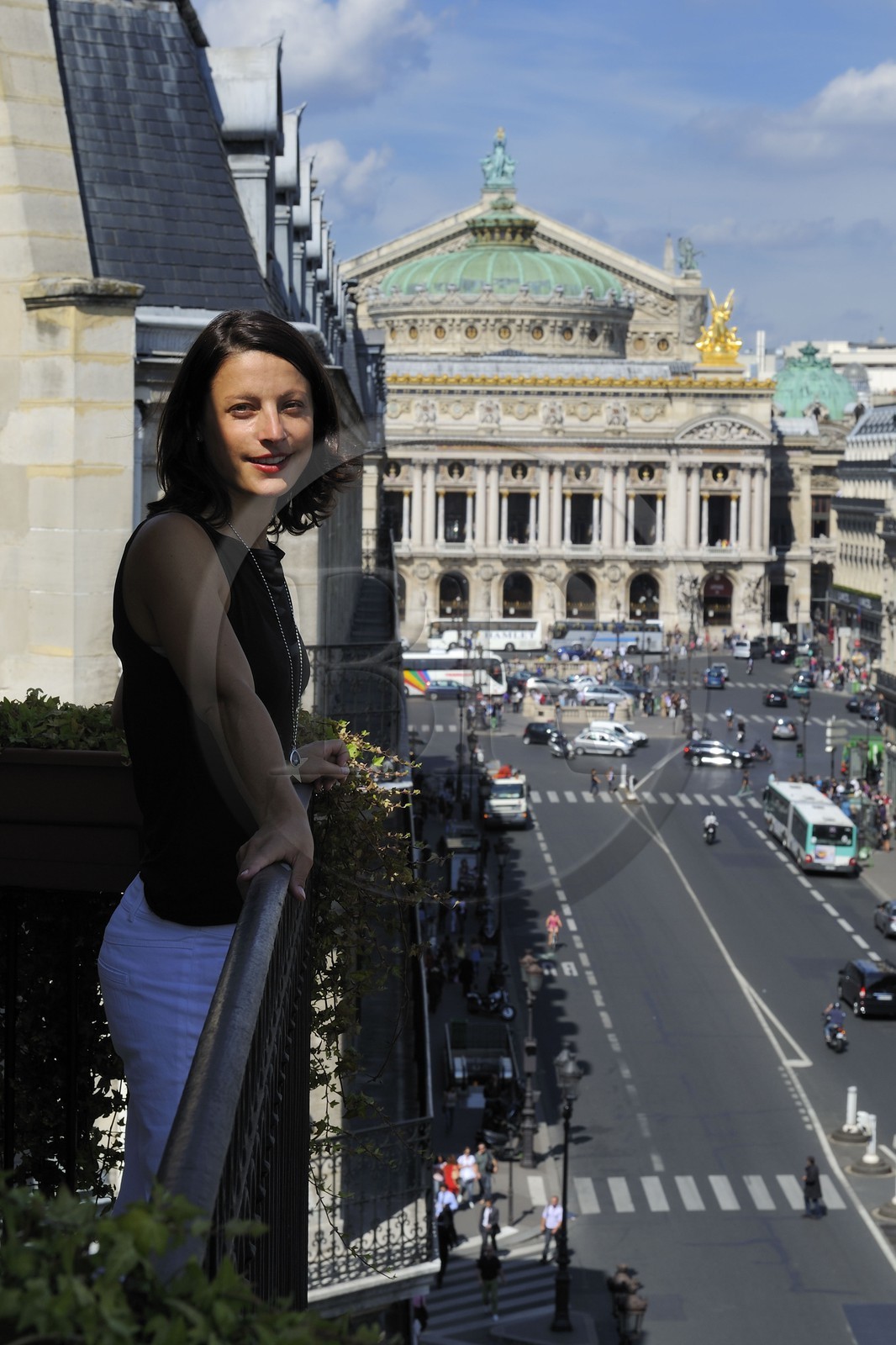 France, Paris (75), avenue de l'Opéra, hôtel de luxe Edouard 7