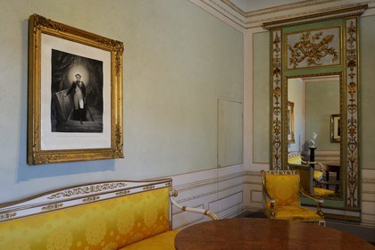 Italie, Toscane, l’Ile d’Elbe, Portoferraio, la maison de Napoléon 1er dans le Palazzina dei Mulini