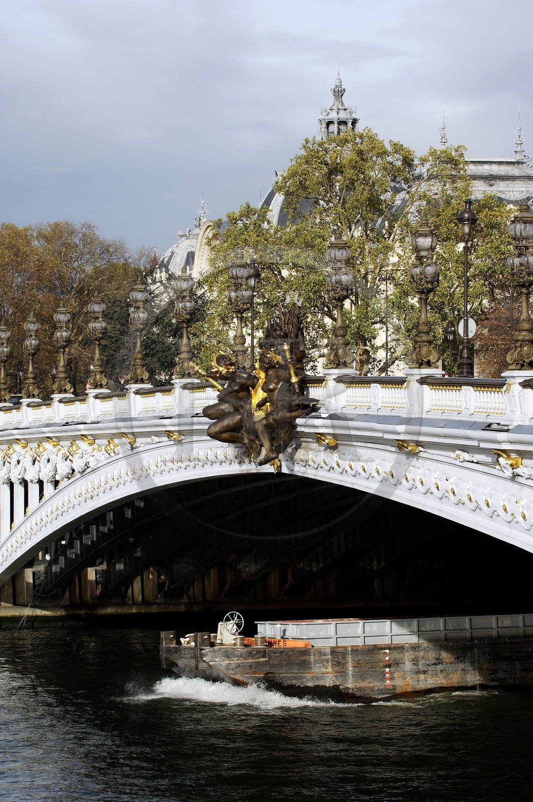 France, Paris (75), le pont Alexandre III
