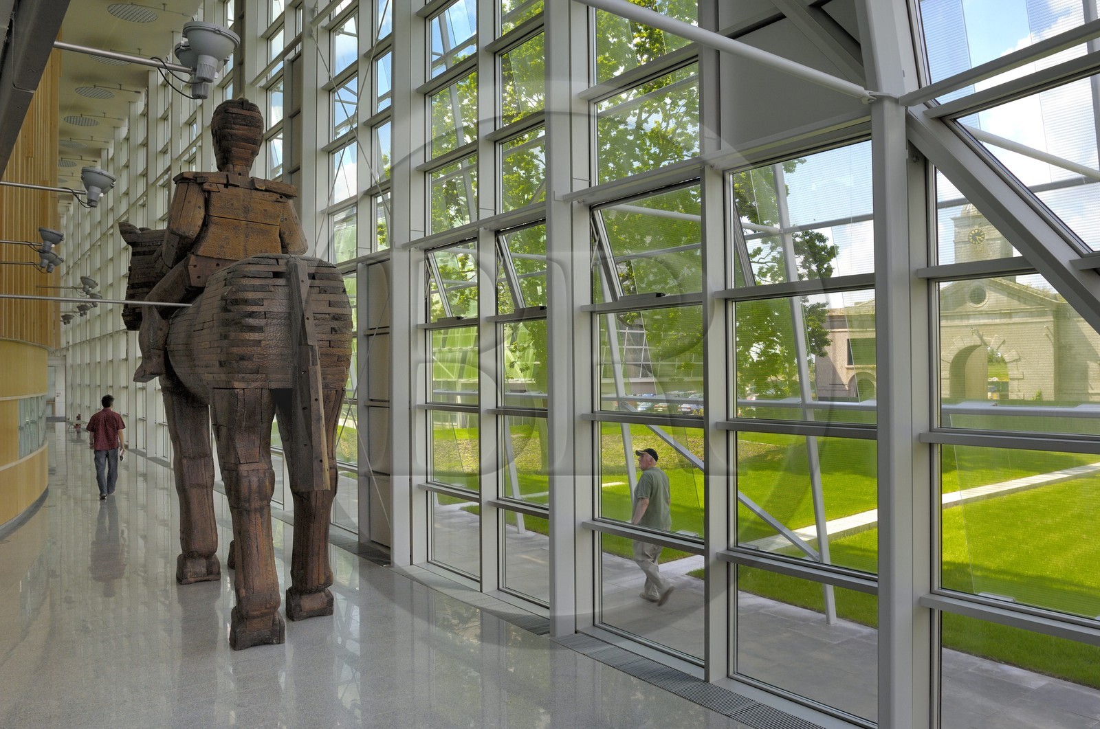 Republic of Ireland, County Kildare, Naas, the Kildare County Council, by architects Heneghan.Peng Architects