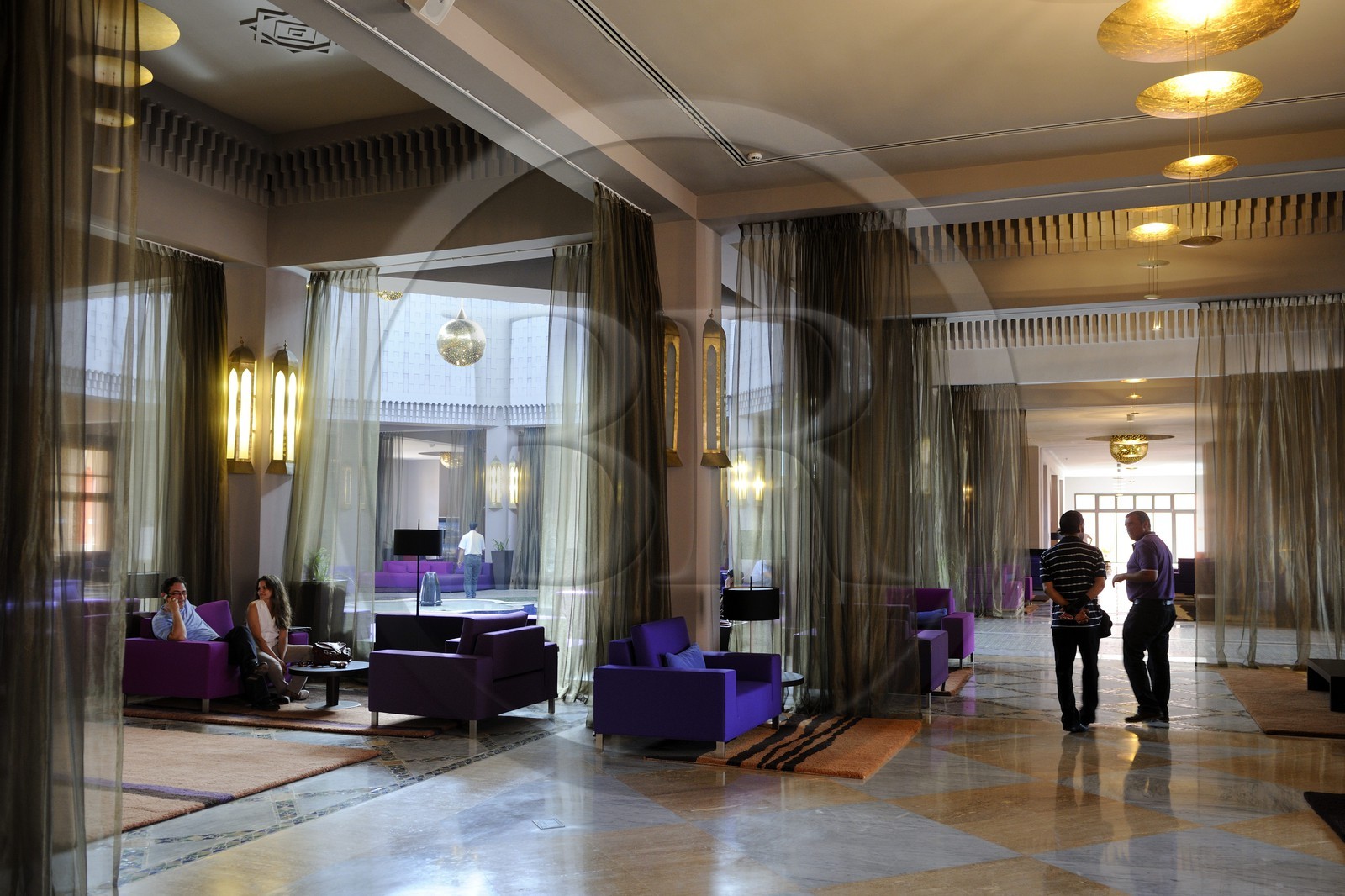 Maroc, région de l'Oriental, station balnéaire de Mediterrania Saïdia, l'hôtel Barcelo 5*