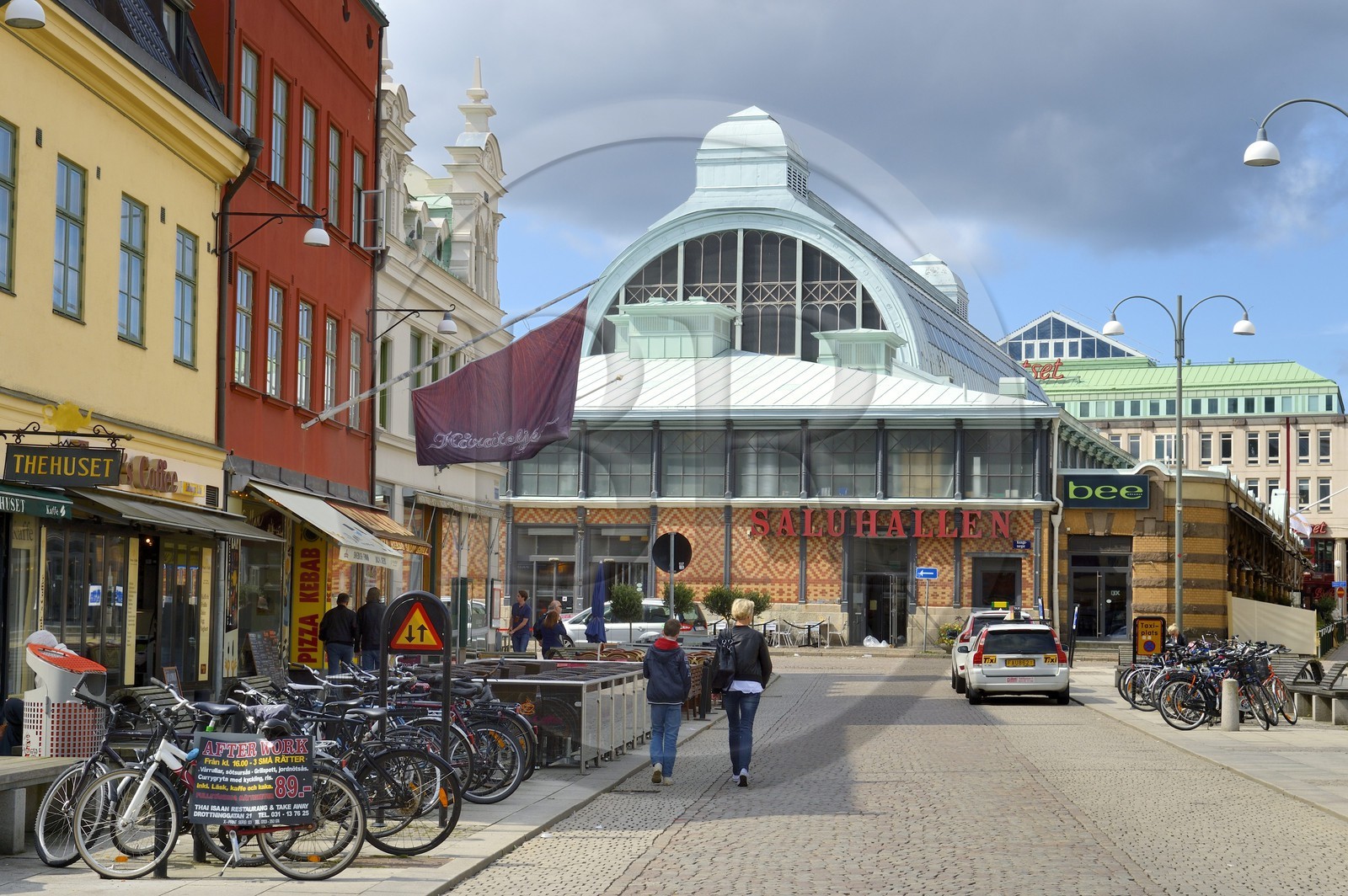 Sweden, Västra Götaland, Göteborg (Gothenburg), the main covered market Saluhallen