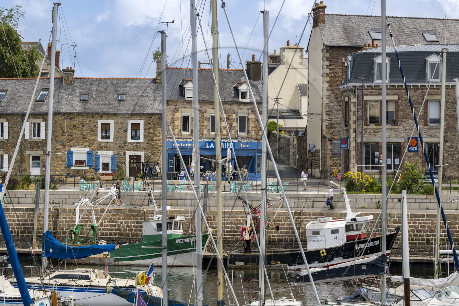 France, Côtes d'Armor (22), Paimpol, le port de pêche