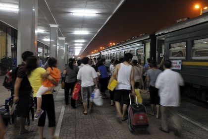Vietnam, Hanoï, gare centrale