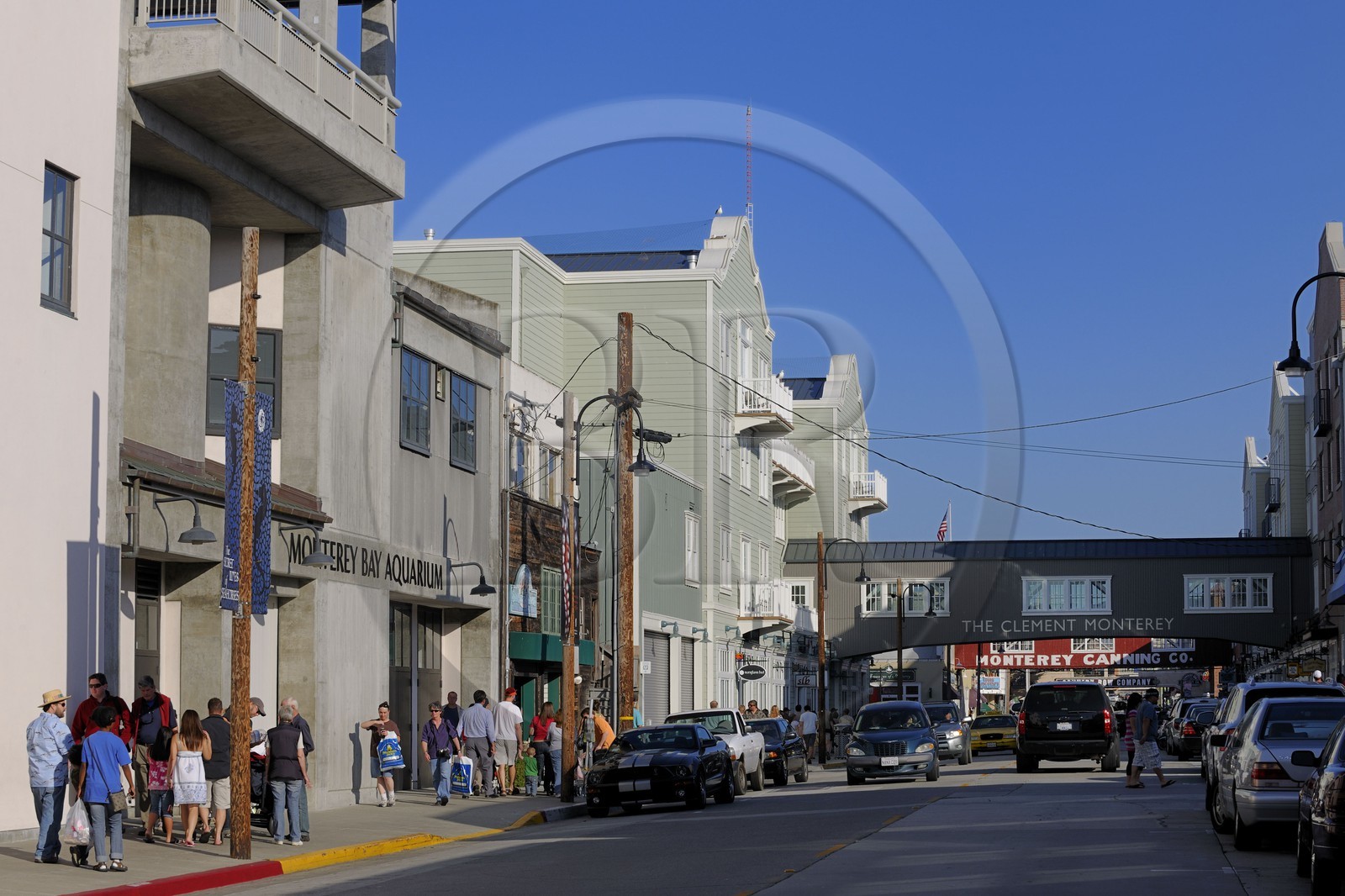 Etats-Unis, Californie, Monterey, anciennes conserveries de sardines dans Cannery Row