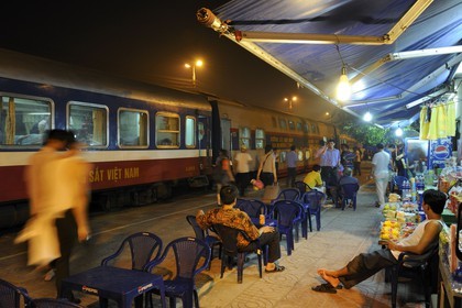 Vietnam, Hanoï, gare centrale