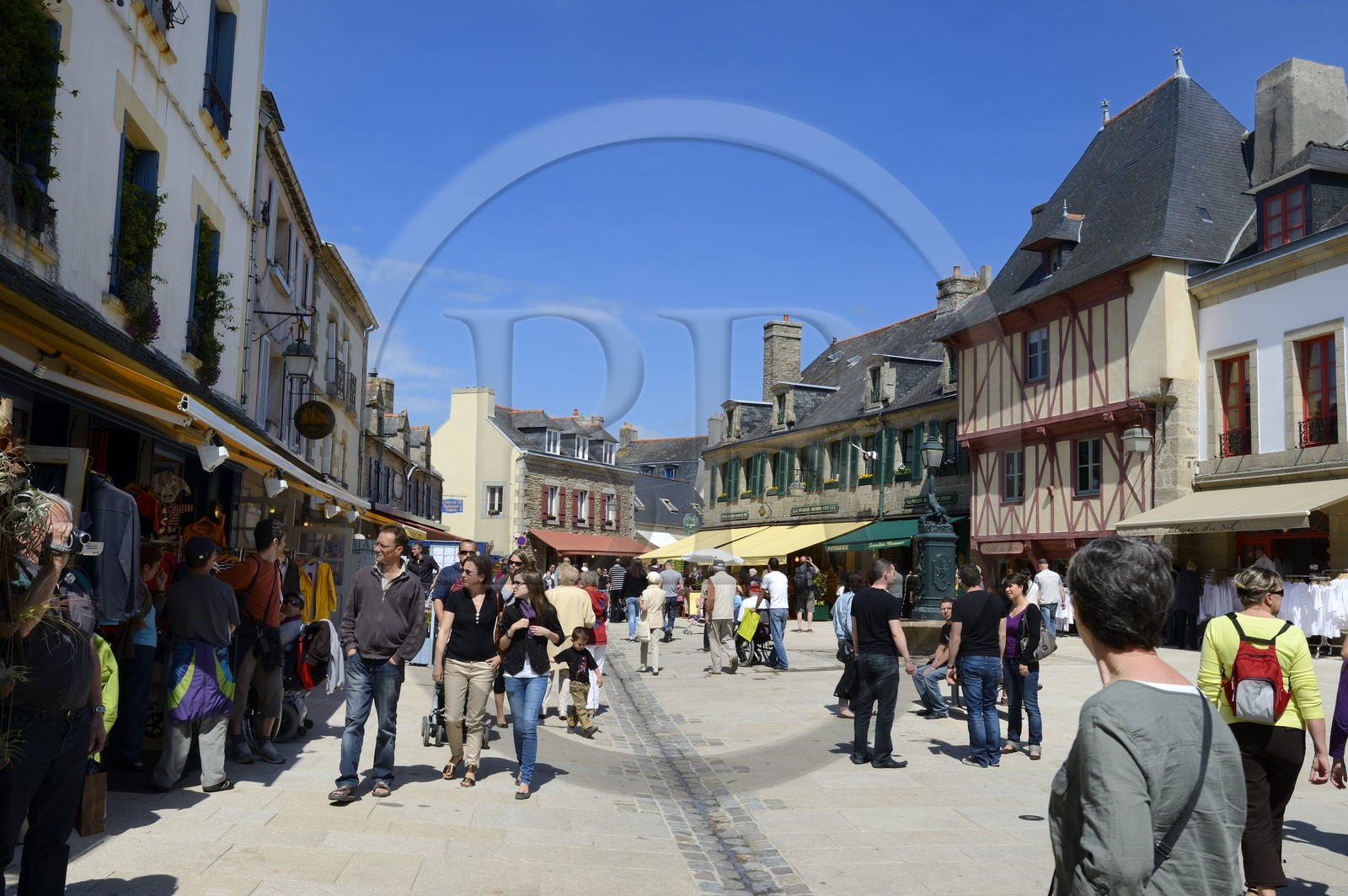 France, Finistere, Cornouaille, Concarneau, Ville Close (fortified town)
