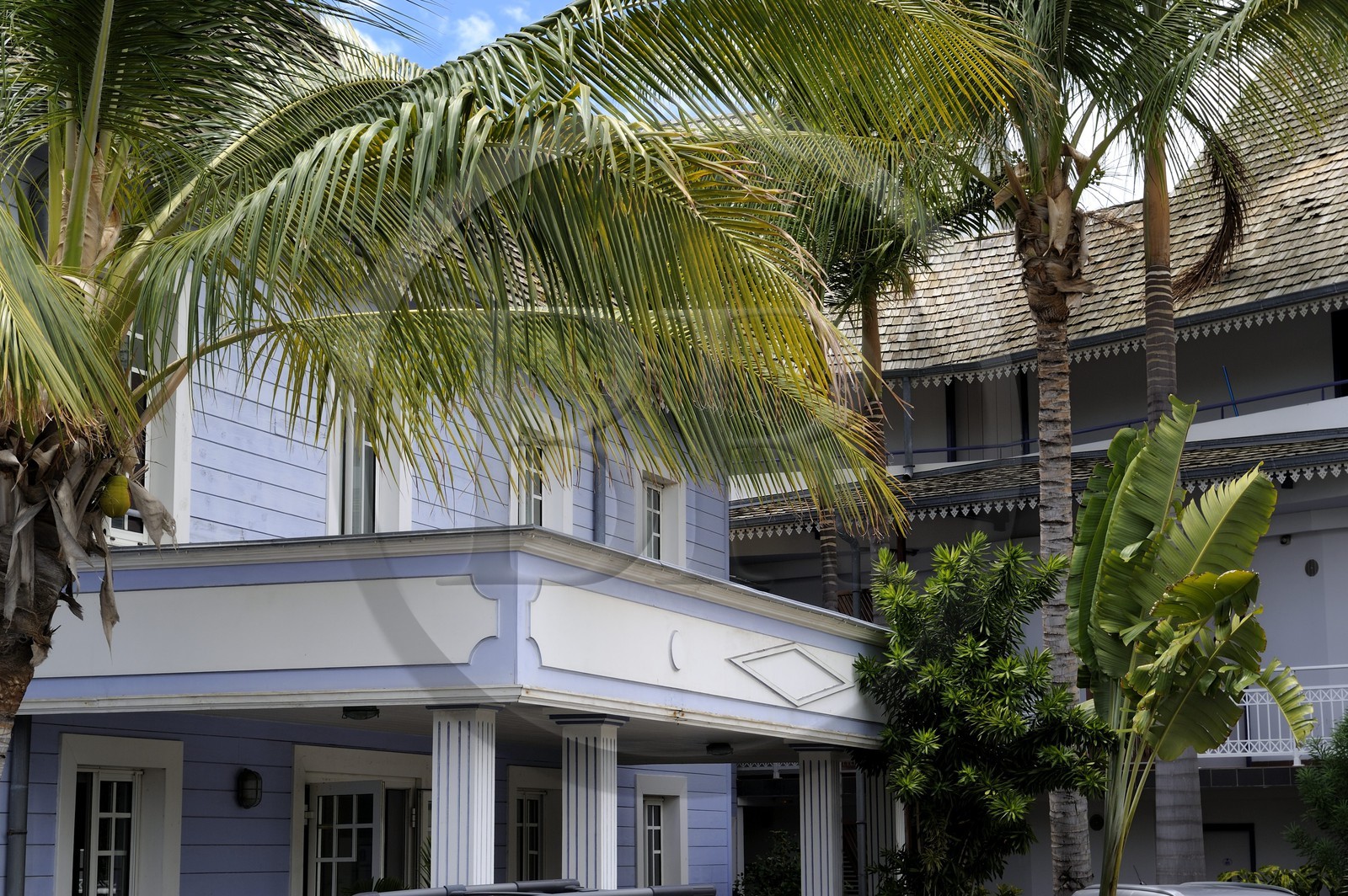 France, île de la Réunion, la Côte Ouest, commune de Saint Gilles les Bains, l'hôtel de luxe Le Boucan Canot