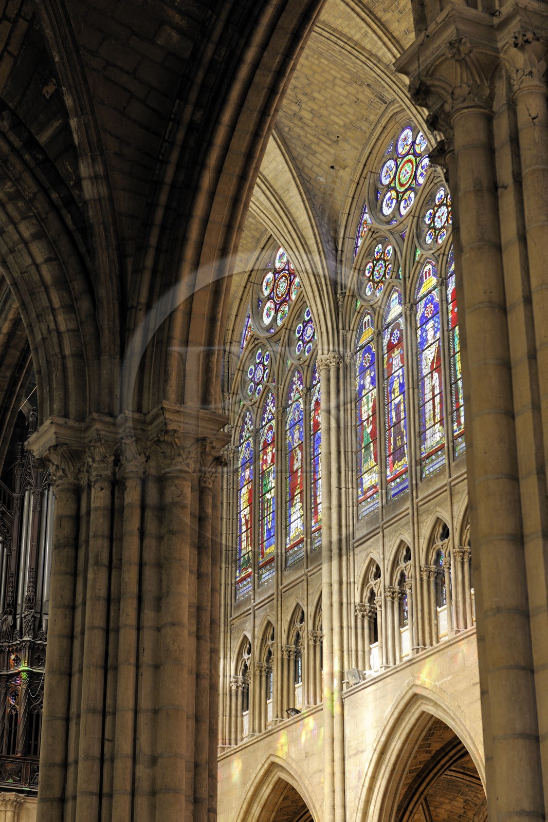 France, Seine-Saint-Denis (93), Saint-Denis, la basilique de Saint-Denis