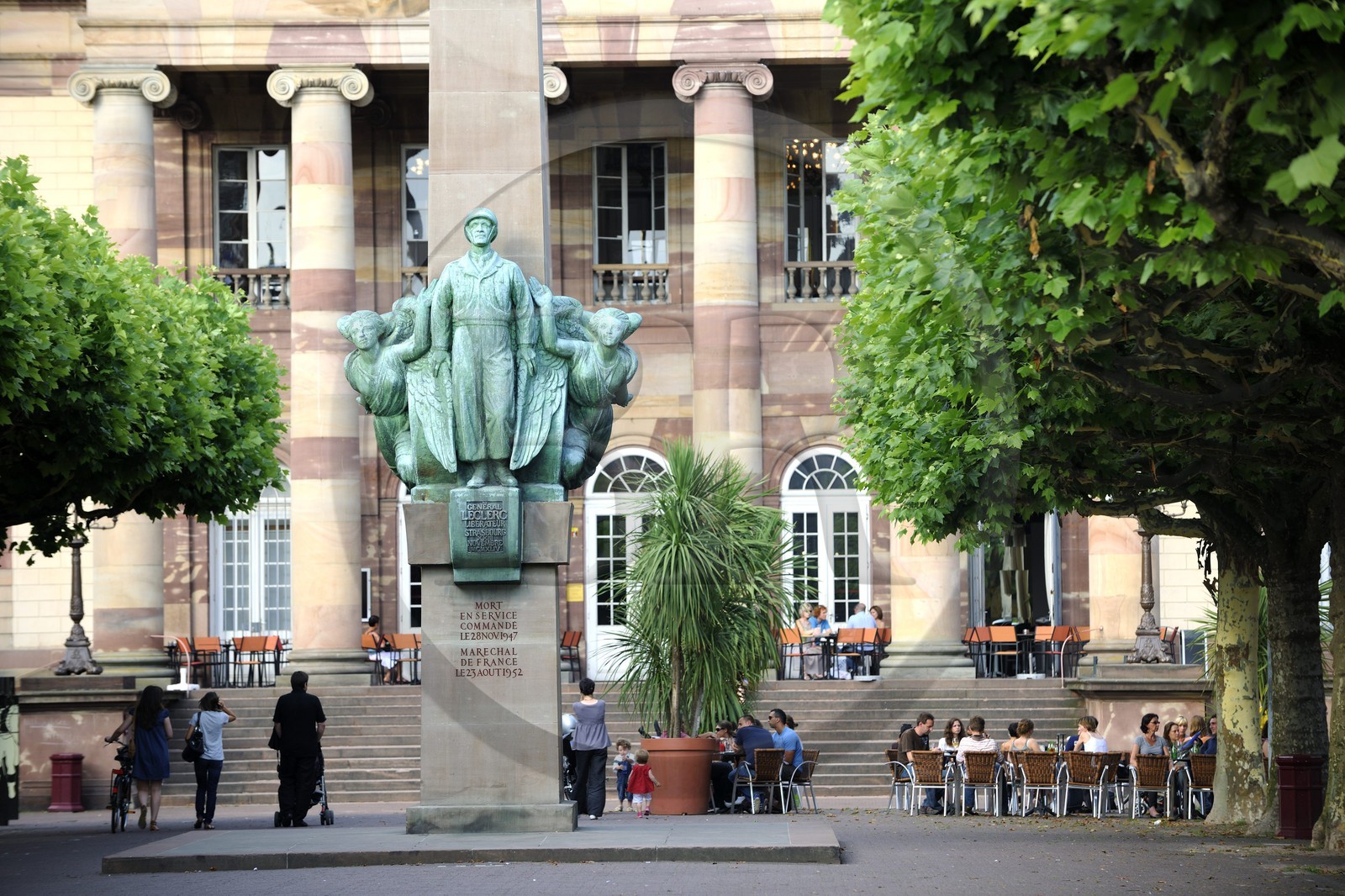 France, Bas-Rhin (67), Strasbourg, l'Opéra sur la place Broglie