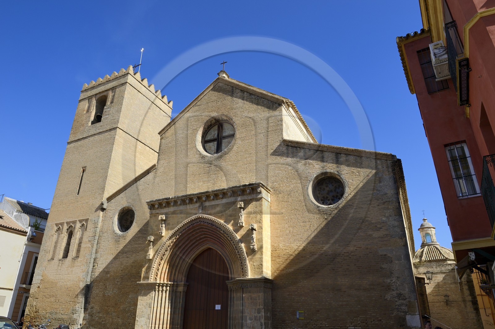 Espagne, Andalousie, Séville, église Santa Marina