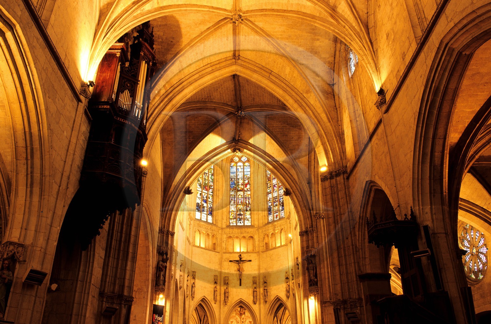 France, Sarthe (72), La Ferté-Bernard, église Notre-Dame des Marais