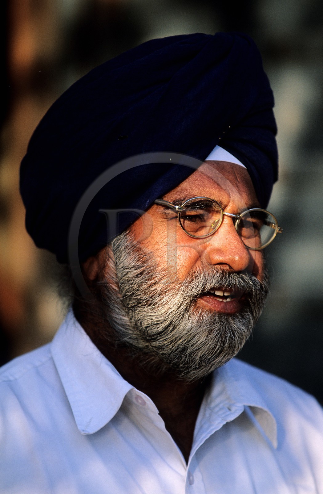 Inde, état du Rajasthan, portrait d'un homme