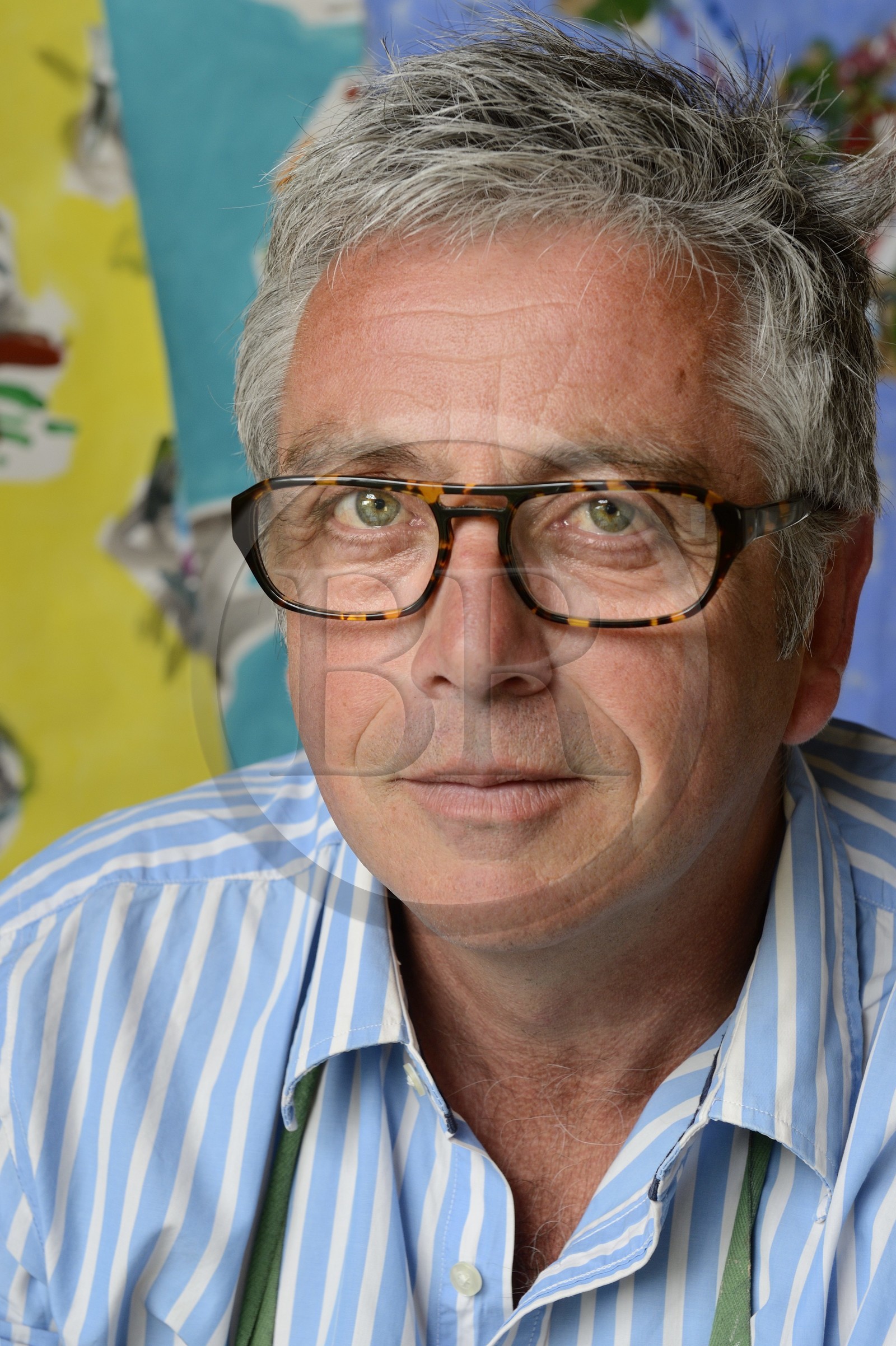 France, Finistère (29), Prat-Ar-Coum, atelier de l'artiste peintre Loic Madec