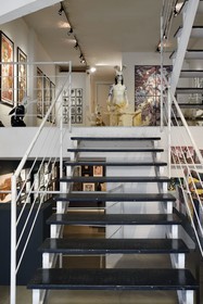 France, Paris, galerie Arts Factory, galerie d'Art contemporain, exposition de l'artiste Paul Toupet (sculptures)