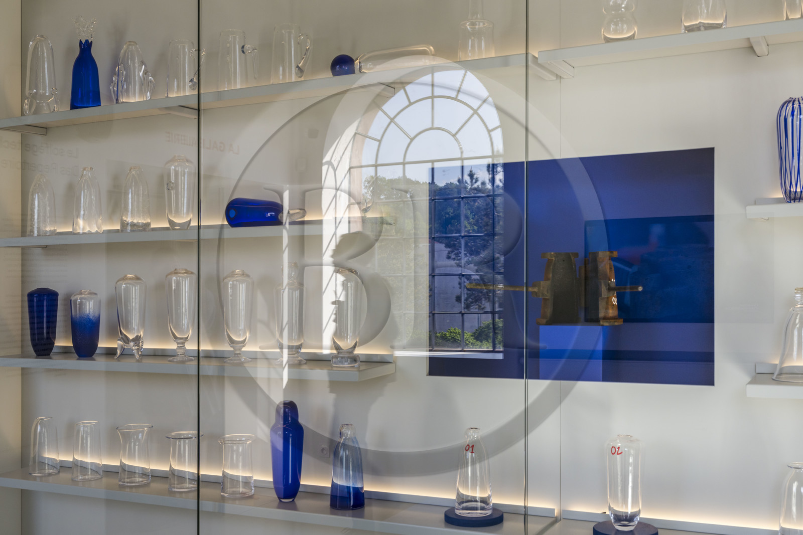 France, Moselle (57), Meisenthal, Centre international d’Art verrier (CIAV), le musée du Verre