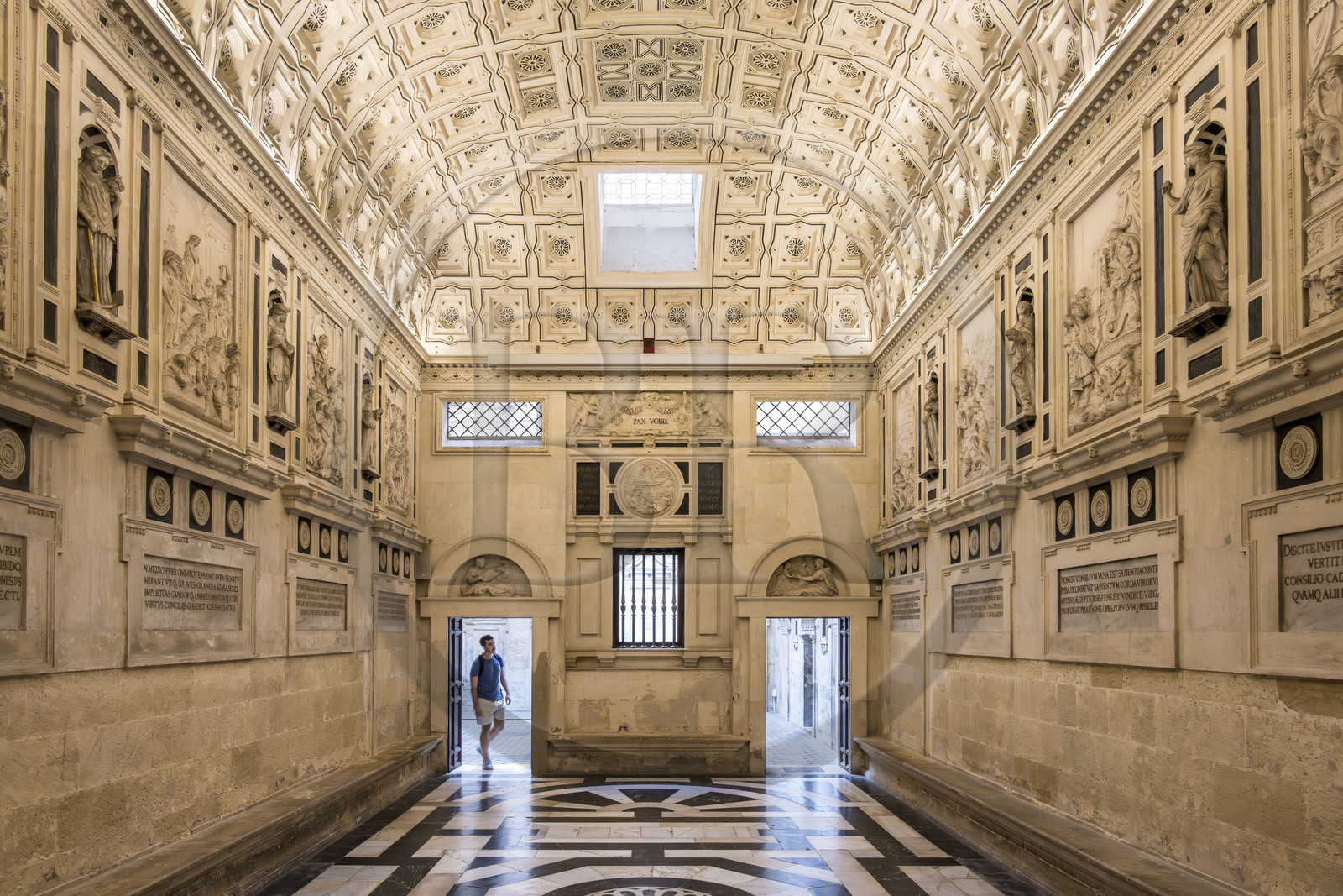 Espagne, Andalousie, Séville, la cathédrale, classé Patrimoine Mondial de l'UNESCO, Antecabildo