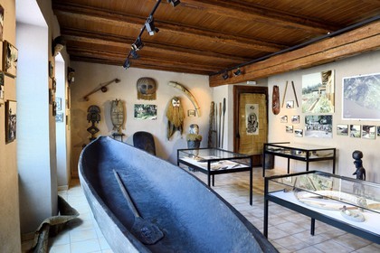 France, Haut-Rhin (68), Kaysersberg, maison natale et musée du Docteur Albert Schweitzer