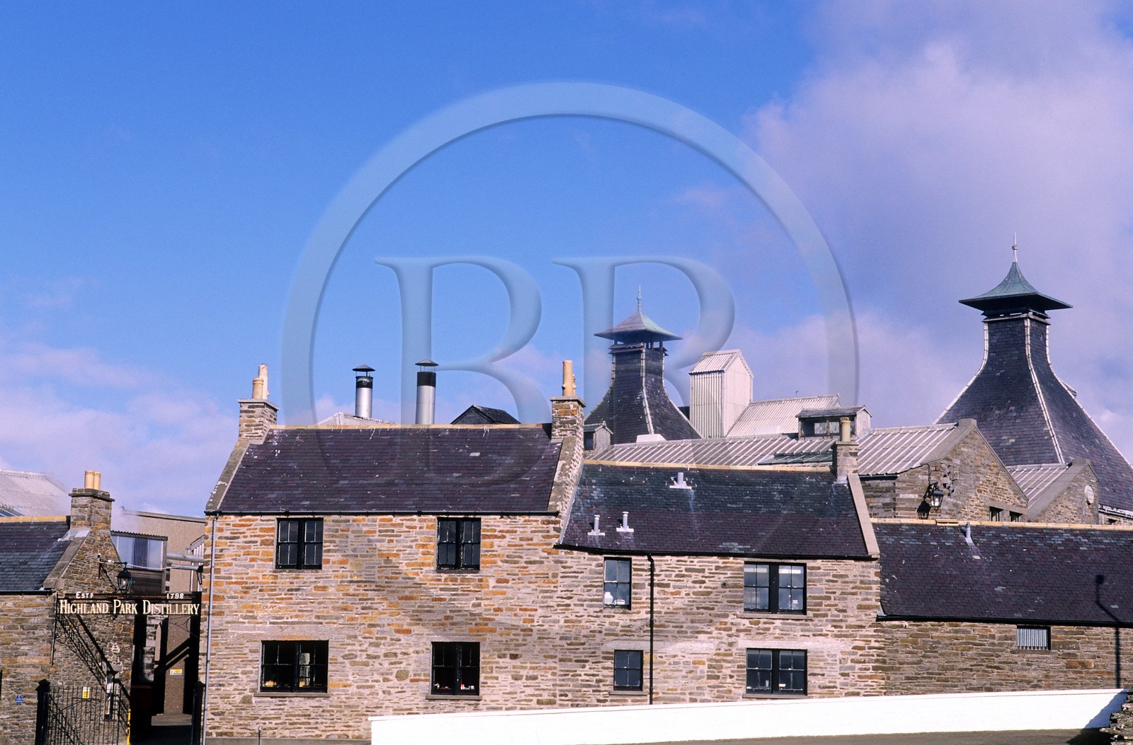 Royaume-Uni, Ecosse, îles Orcades, distillerie de whisky Highland Park