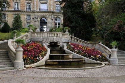 France, Vosges (88), Station thermale de Vittel, le Grand Hôtel propriété du Club Mediterranée