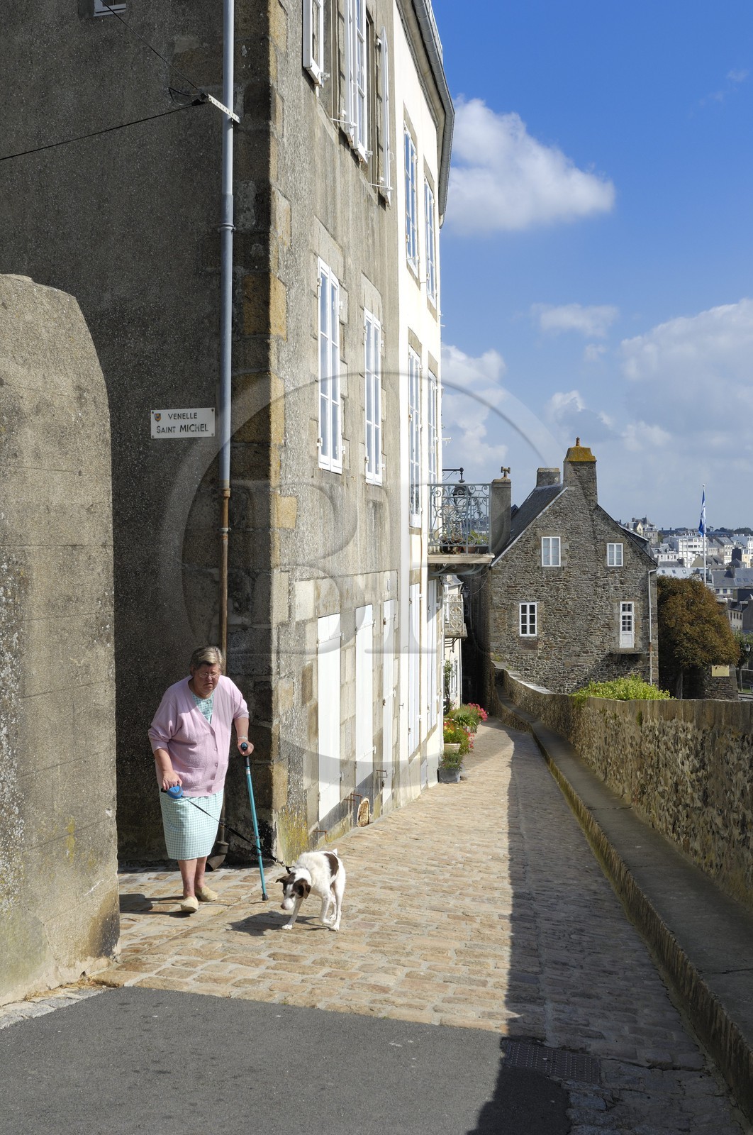 France, Manche (50), Granville, la Haute Ville