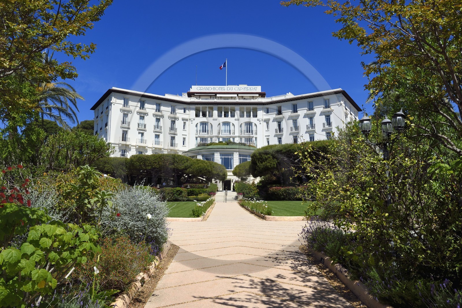 France, Alpes Maritimes (06), Saint-Jean-Cap-Ferrat, Grand-Hotel du Cap-Ferrat, palace 5 étoiles du groupe Four Seasons Hotel