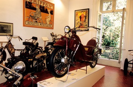 France, Gard (30), Domazan, château de Bosc, musée du Vélo et de la Moto