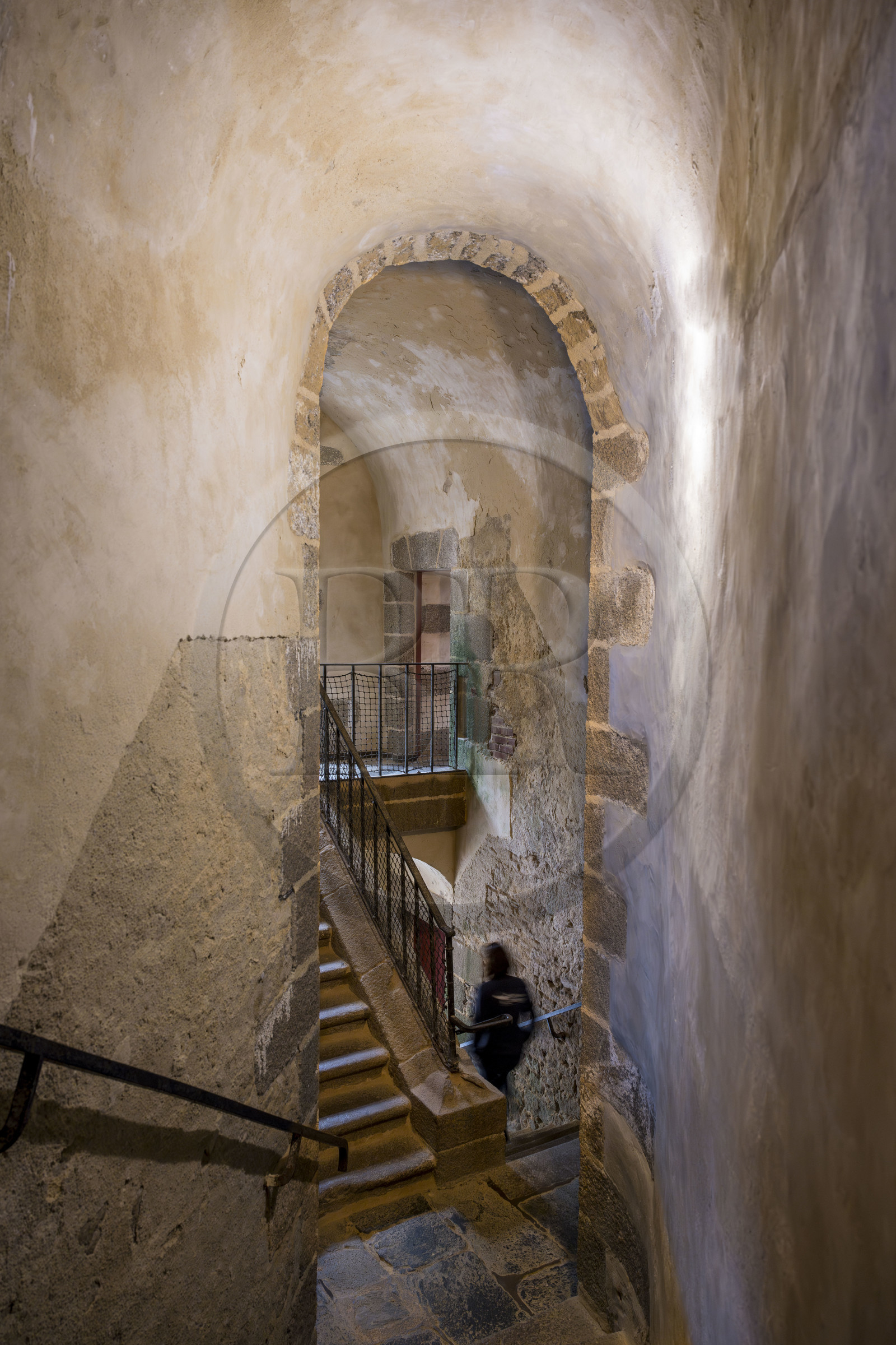 France, Finistère, Morlaix bay, Plouezoc'h, the Taureau castle built by Vauban in the 17th century