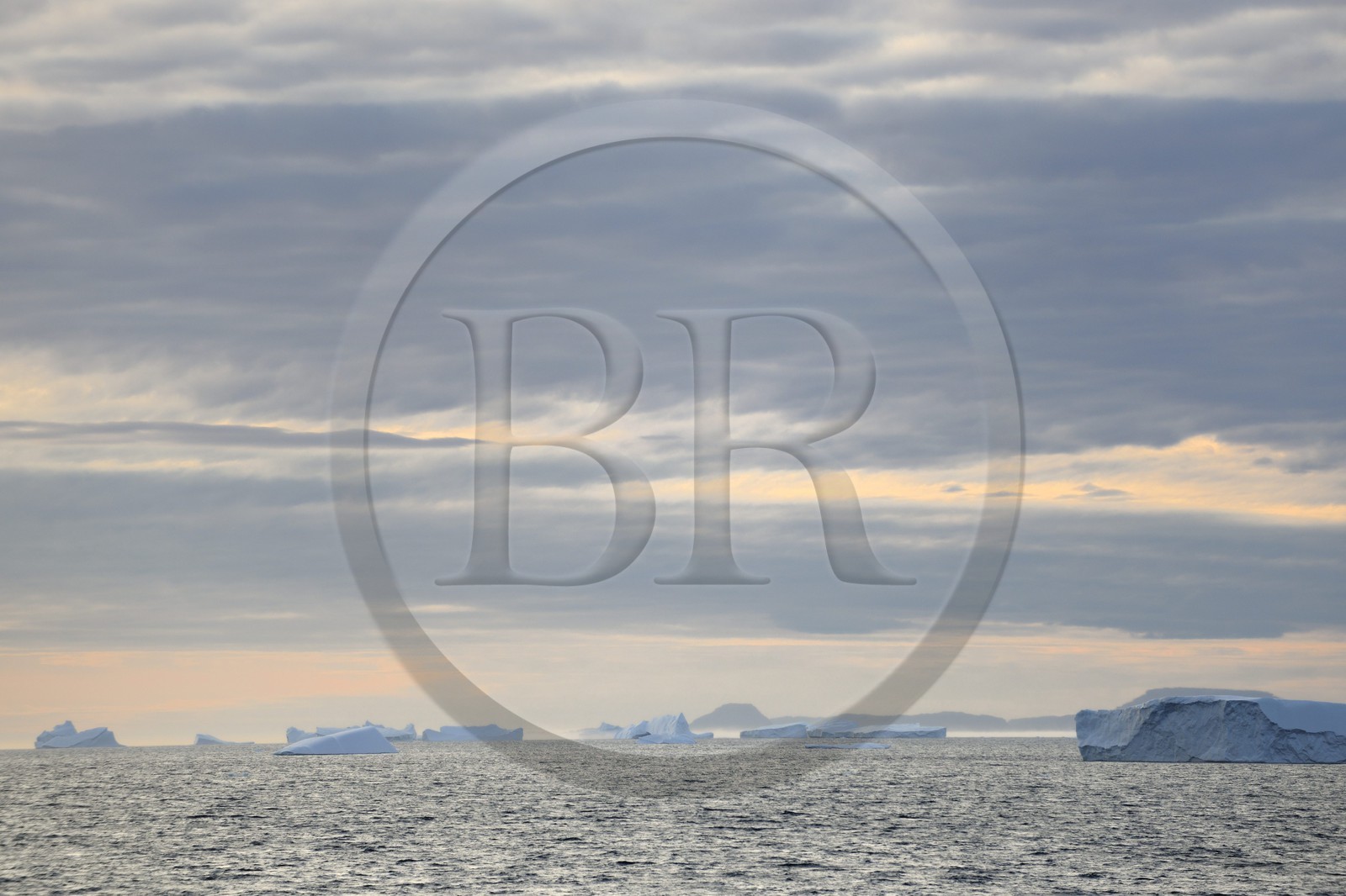 Groenland, région méridionale vers Nanortalik, iceberg