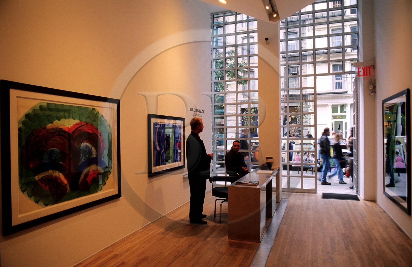 Etats-Unis, New York, Manhattan, Soho, West Broadway, Serge Sorroko Gallery