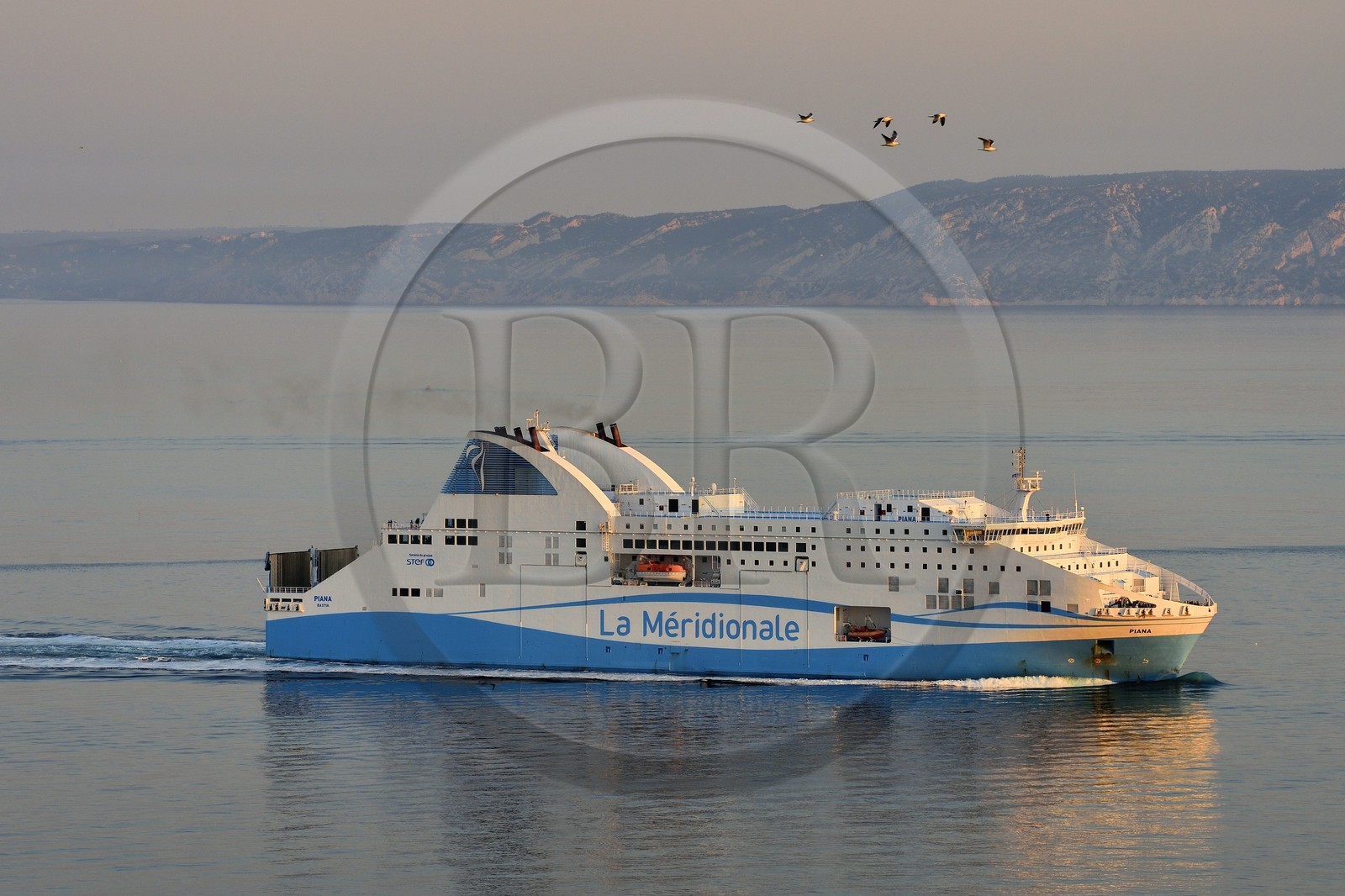 France, Bouches du Rhone, Marseille, La Meridionale ferry