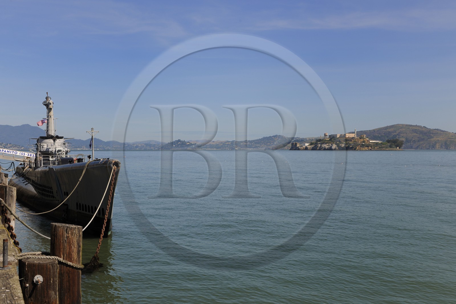 Etats-Unis, Californie, San Francisco, la prison Alcatraz