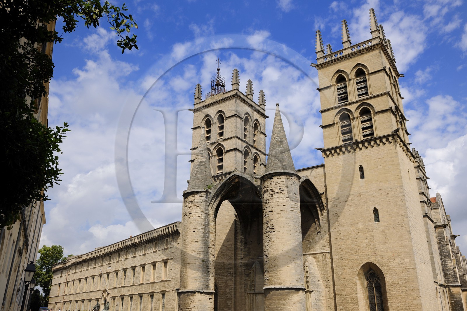 France, Hérault (34), Montpellier, centre historique, la cathédrale Saint Pierre