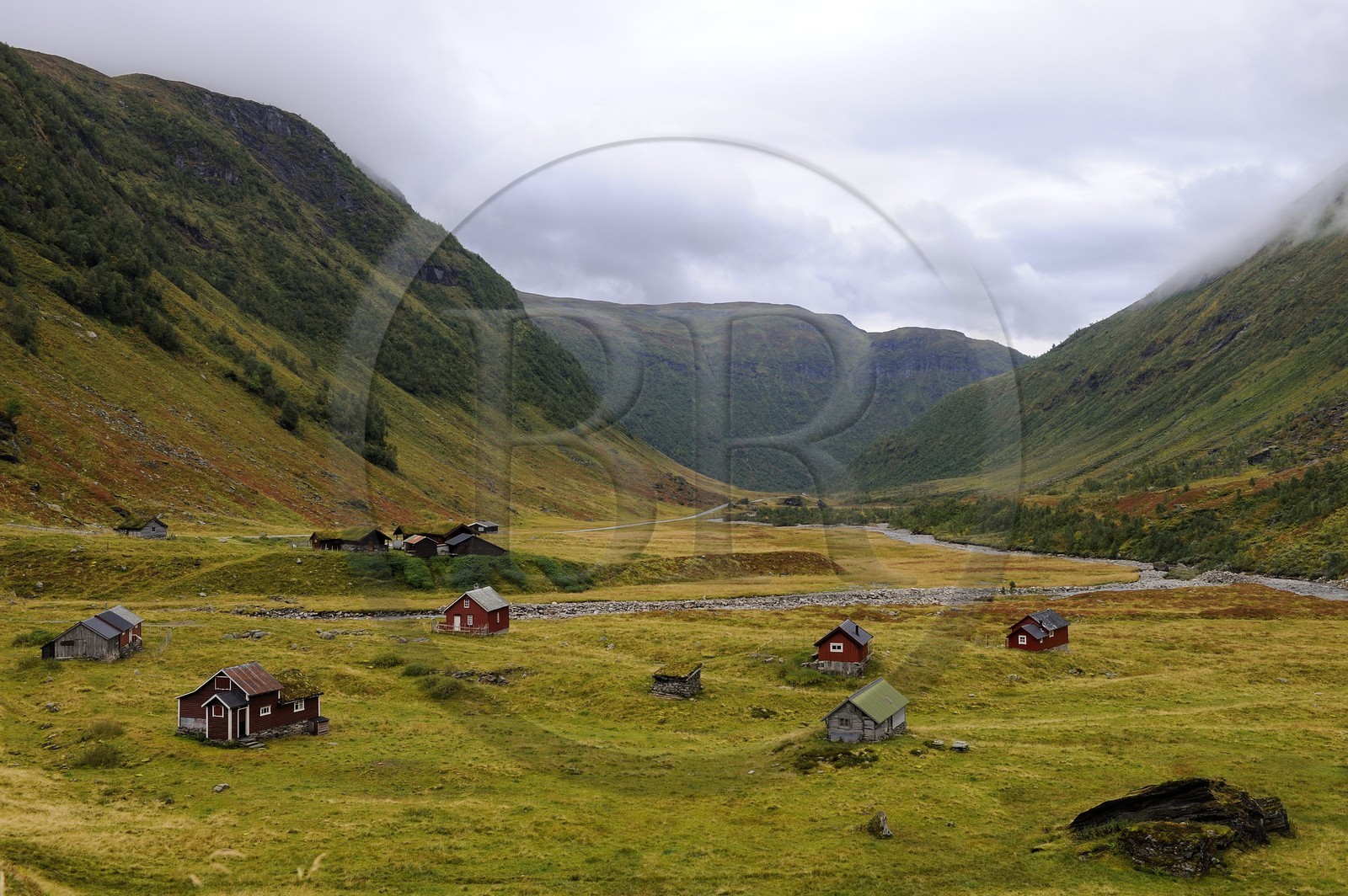 Norvège, Hordaland, Vikajfell, route de Vik à Voss