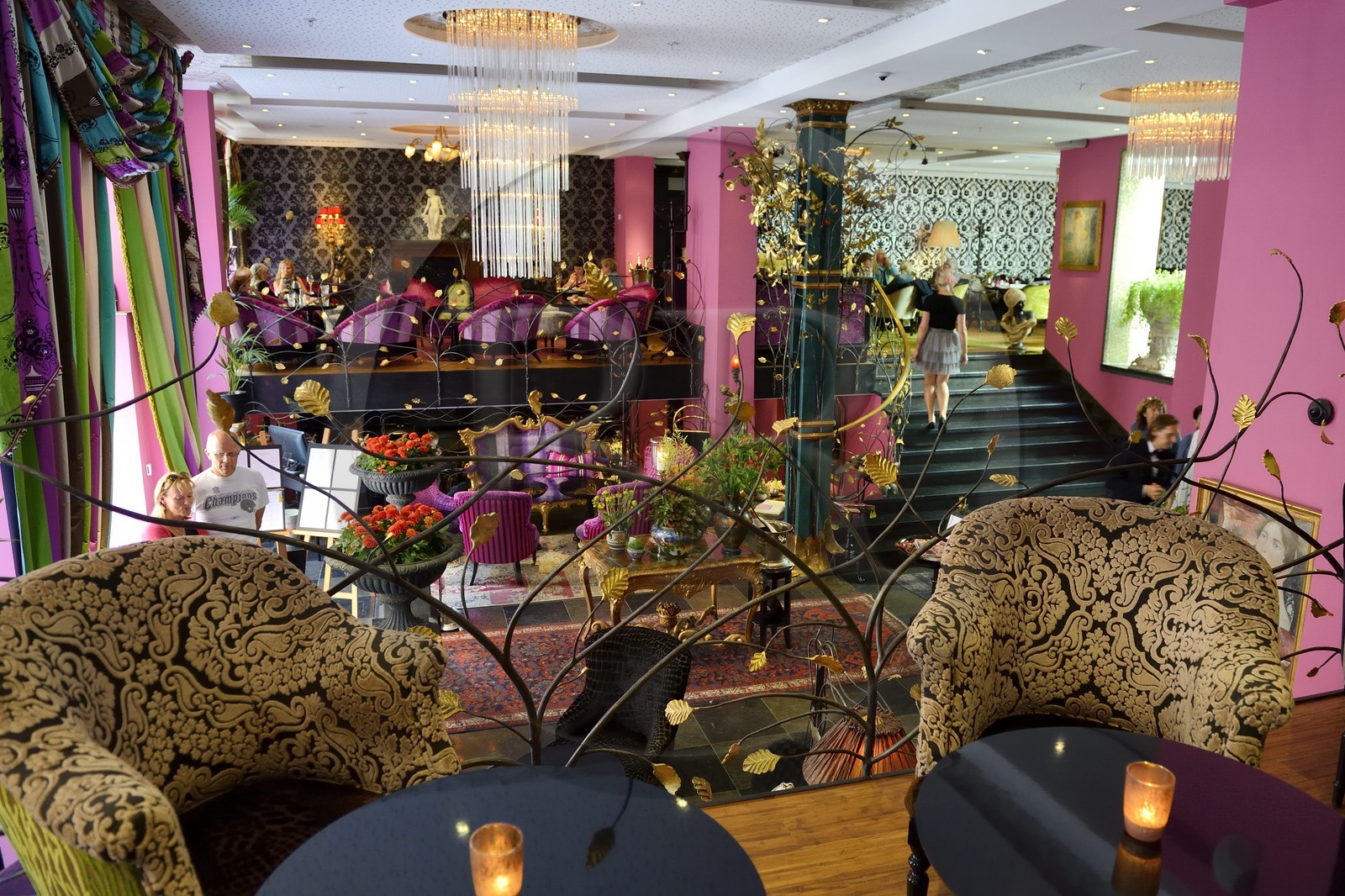 Suède, Västra Götaland, Göteborg (Gothenburg), Dorsia Hotel, le lobby