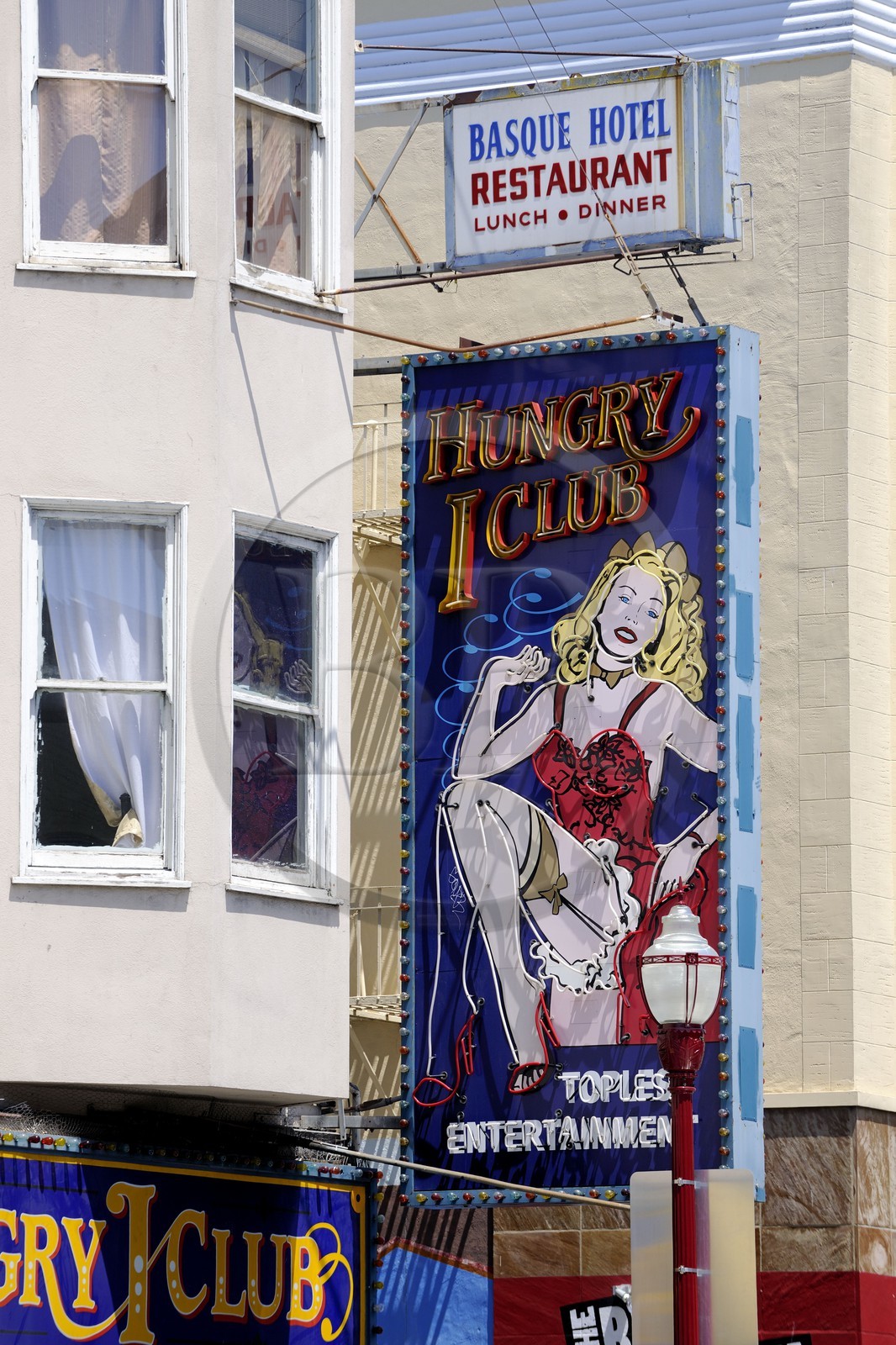 Etats-Unis, Californie, San Francisco, le quartier chaud de Broadway dans le quartier de North Beach