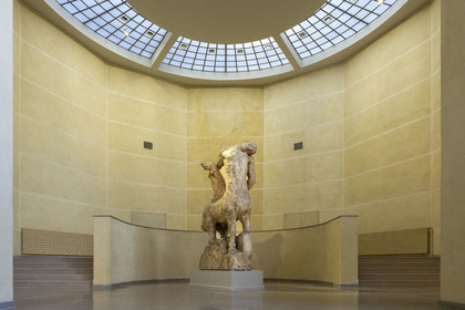 France, Paris (75), le musée du sculpteur Antoine Bourdelle, hall des platres, Centaure mourant