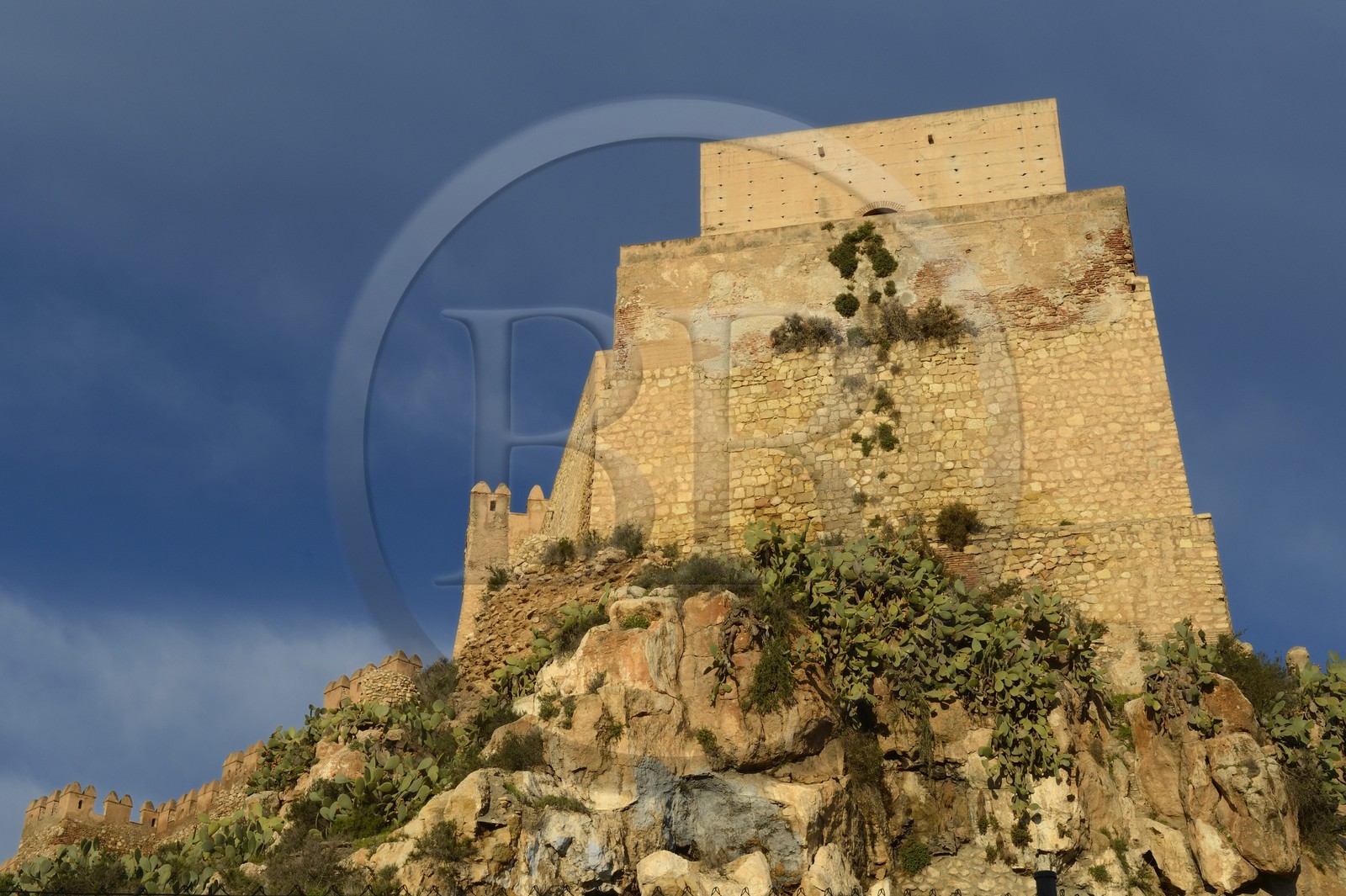 Spain, Andalusia, Almeria, the Alcazaba fortress