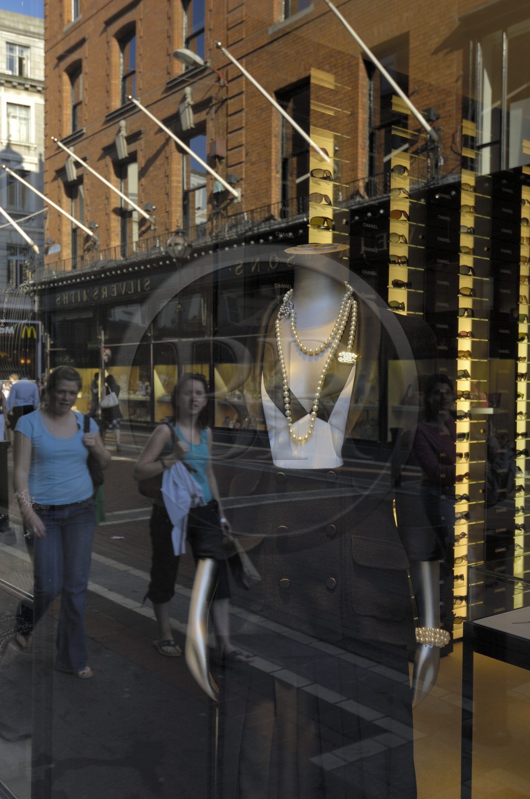 Irlande, Dublin, rue commercante du centre ville