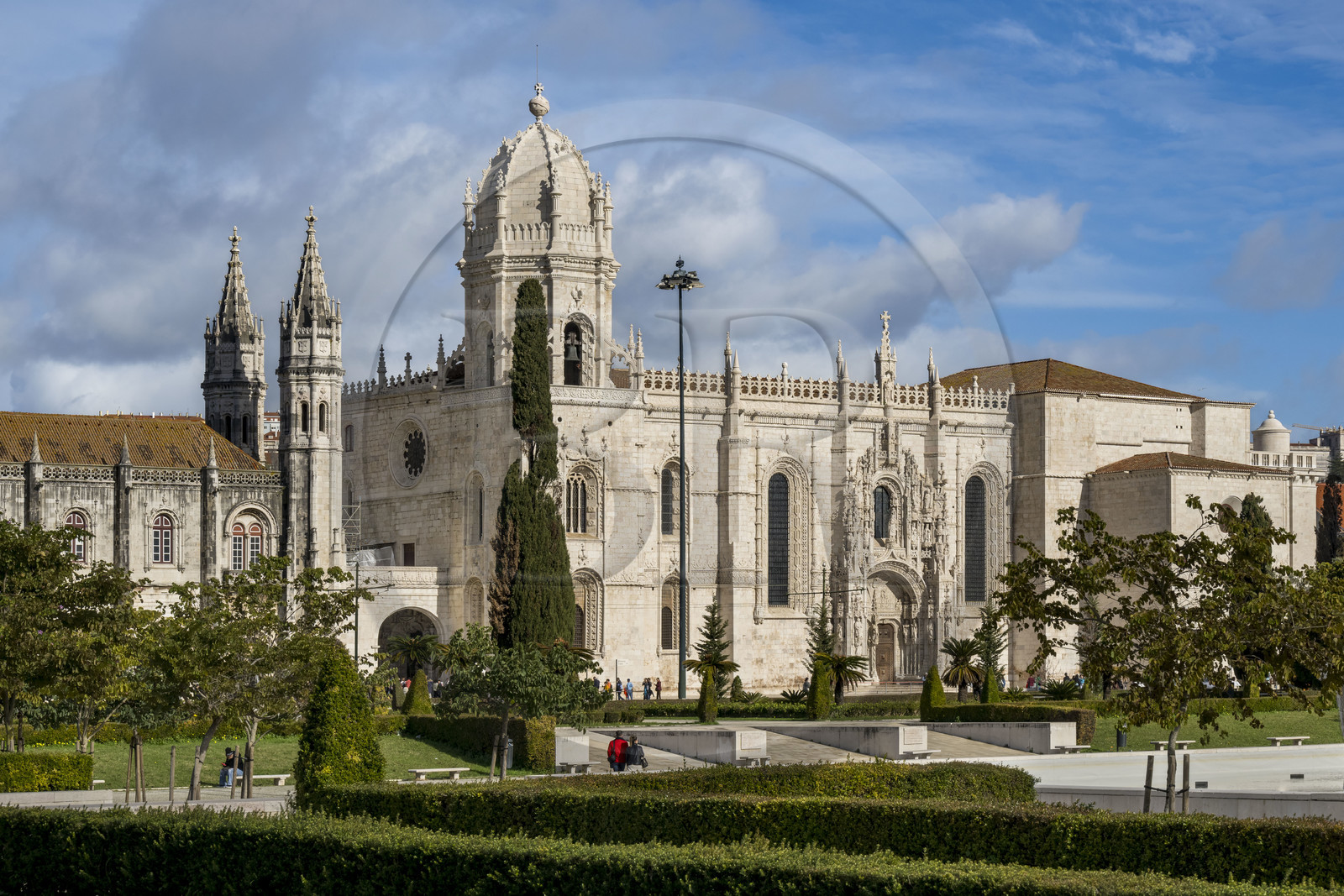 Portugal, Lisbonne, Bélem, Monastere des Hiéronymites (Mosteiro dos Jerónimos), classé Patrimoine Mondial de l'UNESCO, église Santa Maria