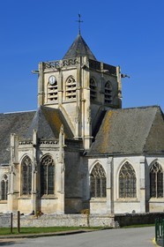 France, Seine-Maritime (76), Pays de Caux, Parc naturel régional des Boucles de la Seine normande, Vatteville-la-Rue, église Saint-Martin du XVe et XVIe siècle