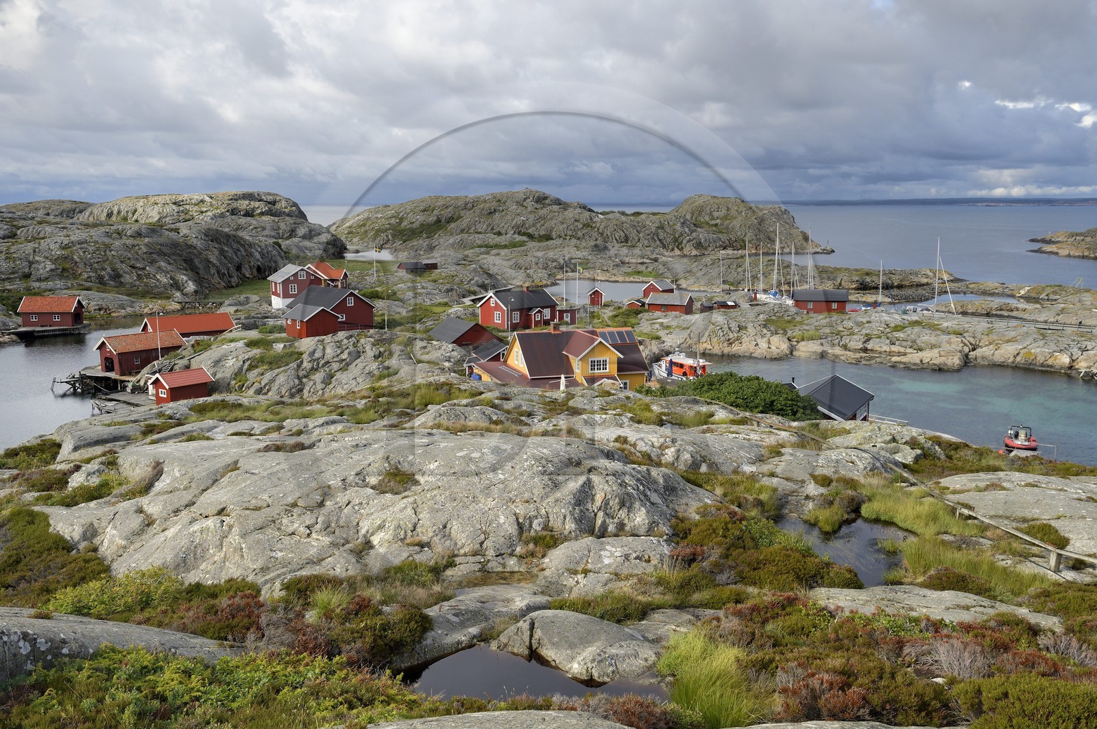 Sweden, Västra Götaland, Väderöarna (weather islands) off Fjällbacka